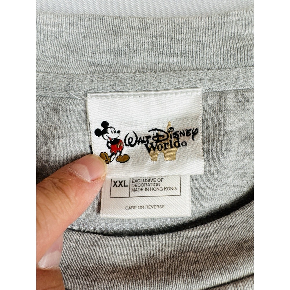 Vintage Walt Disney World Magic Kingdom Crewneck Sweatshirt XXL USA Park - Picture 9 of 10